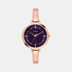 Women Quartz Dial Analog Brass Watch TWEL12824-EX