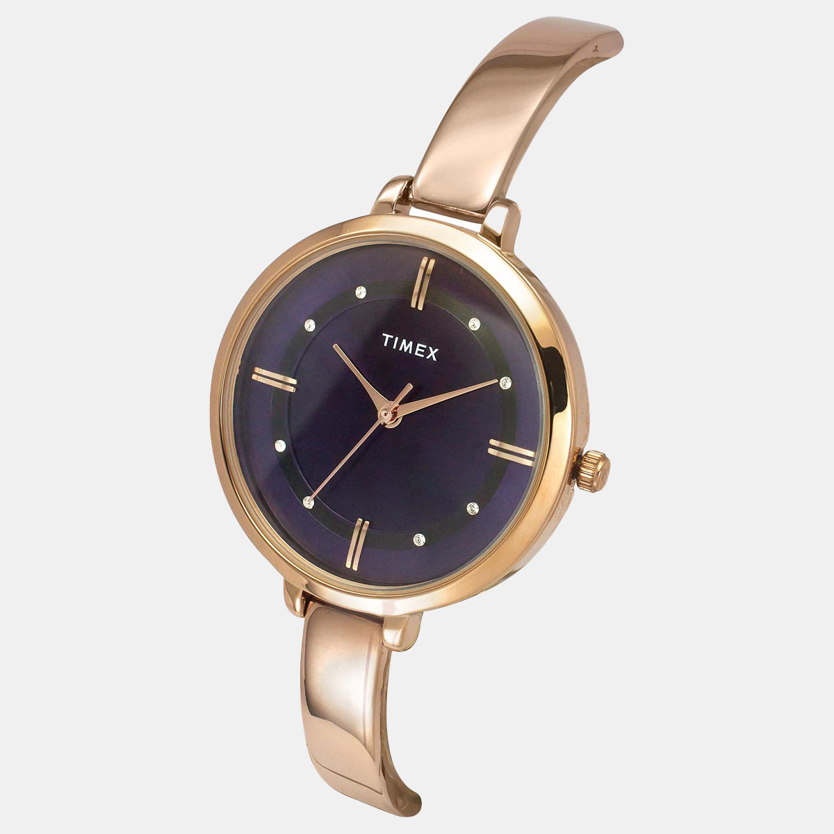 Women's Purple Analog Brass Watch TWEL12824-EX