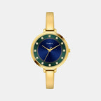 Women Quartz Dial Analog Brass Watch TWEL12827-EX