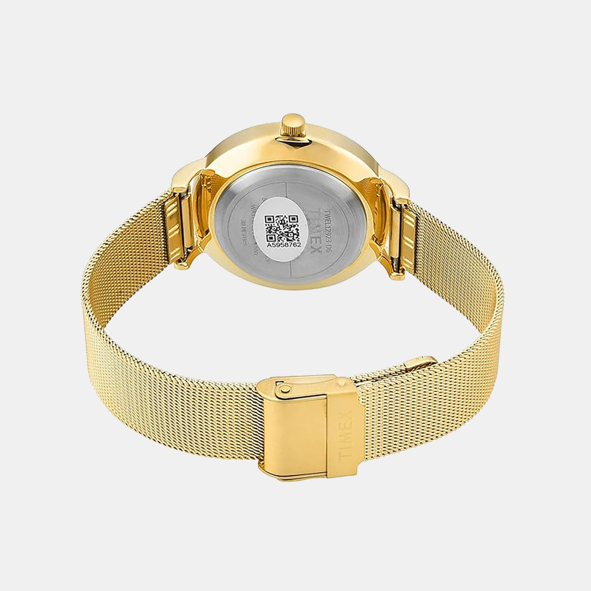 Trendline Women Quartz Burgundy Dial Analog Mesh Watch TWEL12923