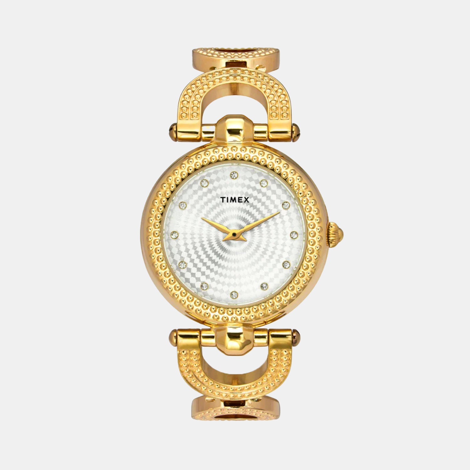 Fria Women Quartz Dial Analog Brass Watch TWEL14101