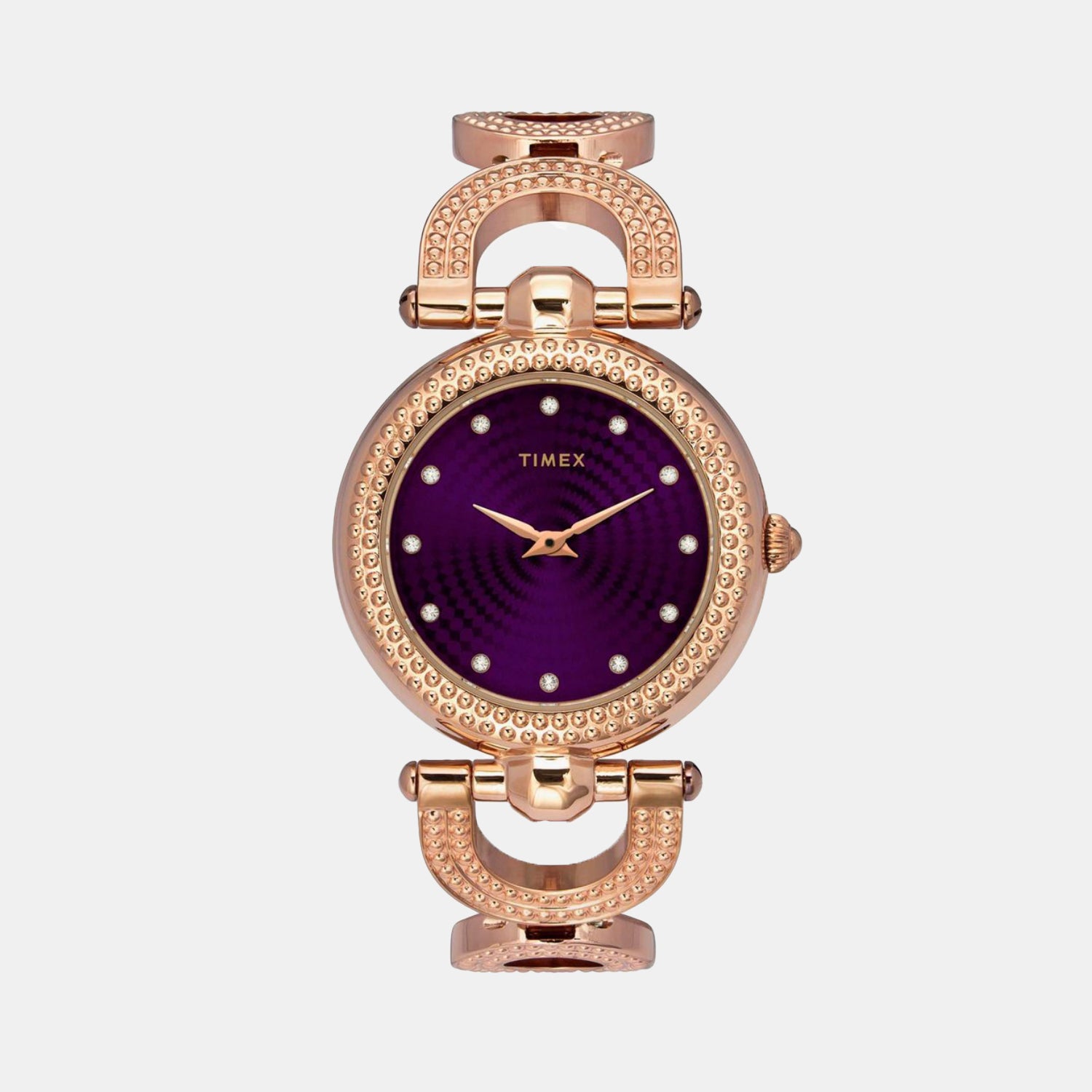 Fria Women Quartz Dial Analog Brass Watch TWEL14104