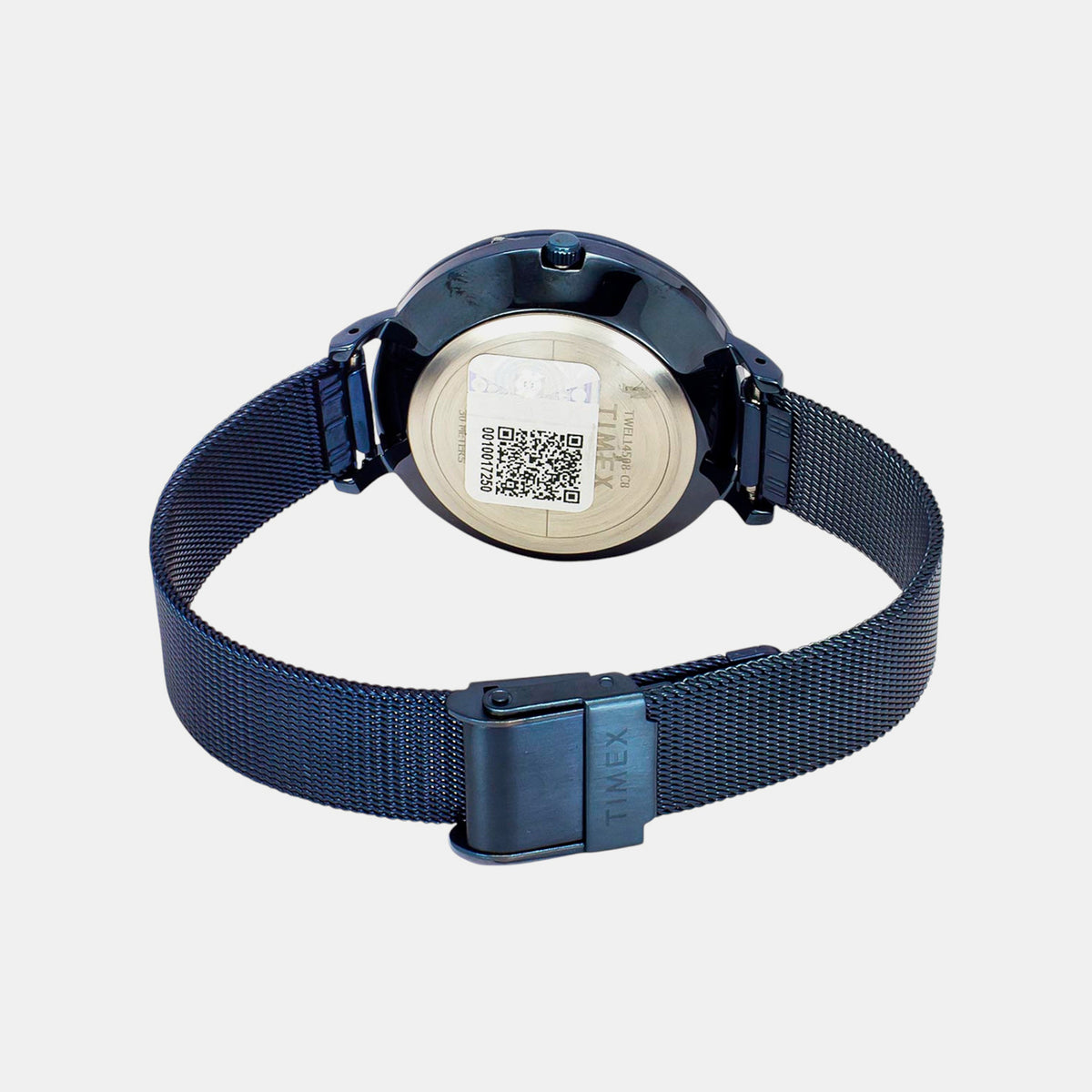 Trendline Women Quartz Blue Dial Multi-Function Stainless Steel Watch TWEL14508