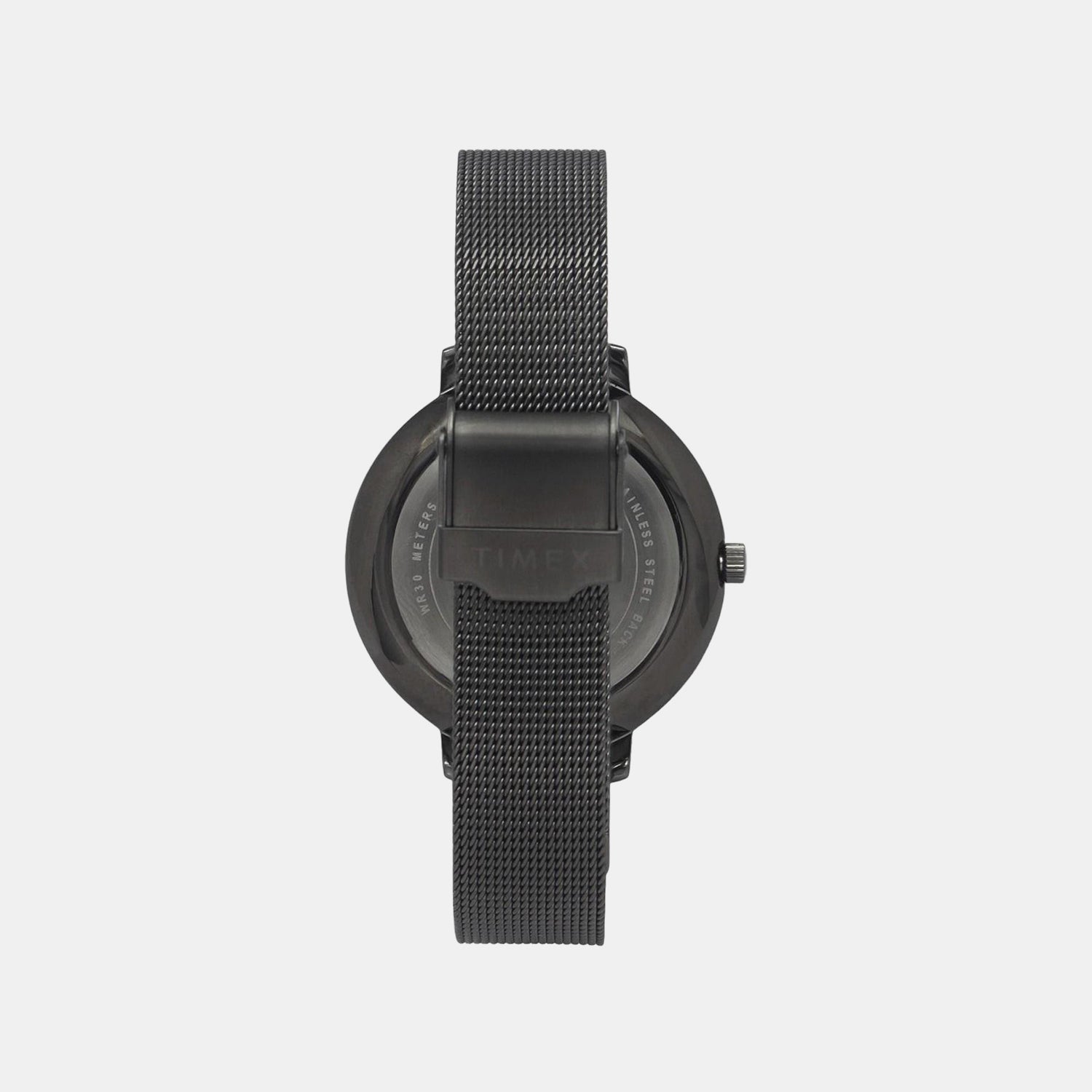 Fashion Women Quartz Green Dial Analog Mesh Watch TWEL14704