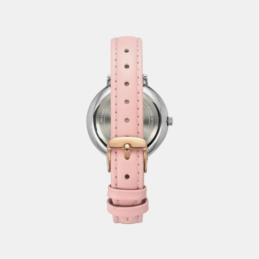 Fashion Women Quartz Dial Analog Leather Watch TWEL14707