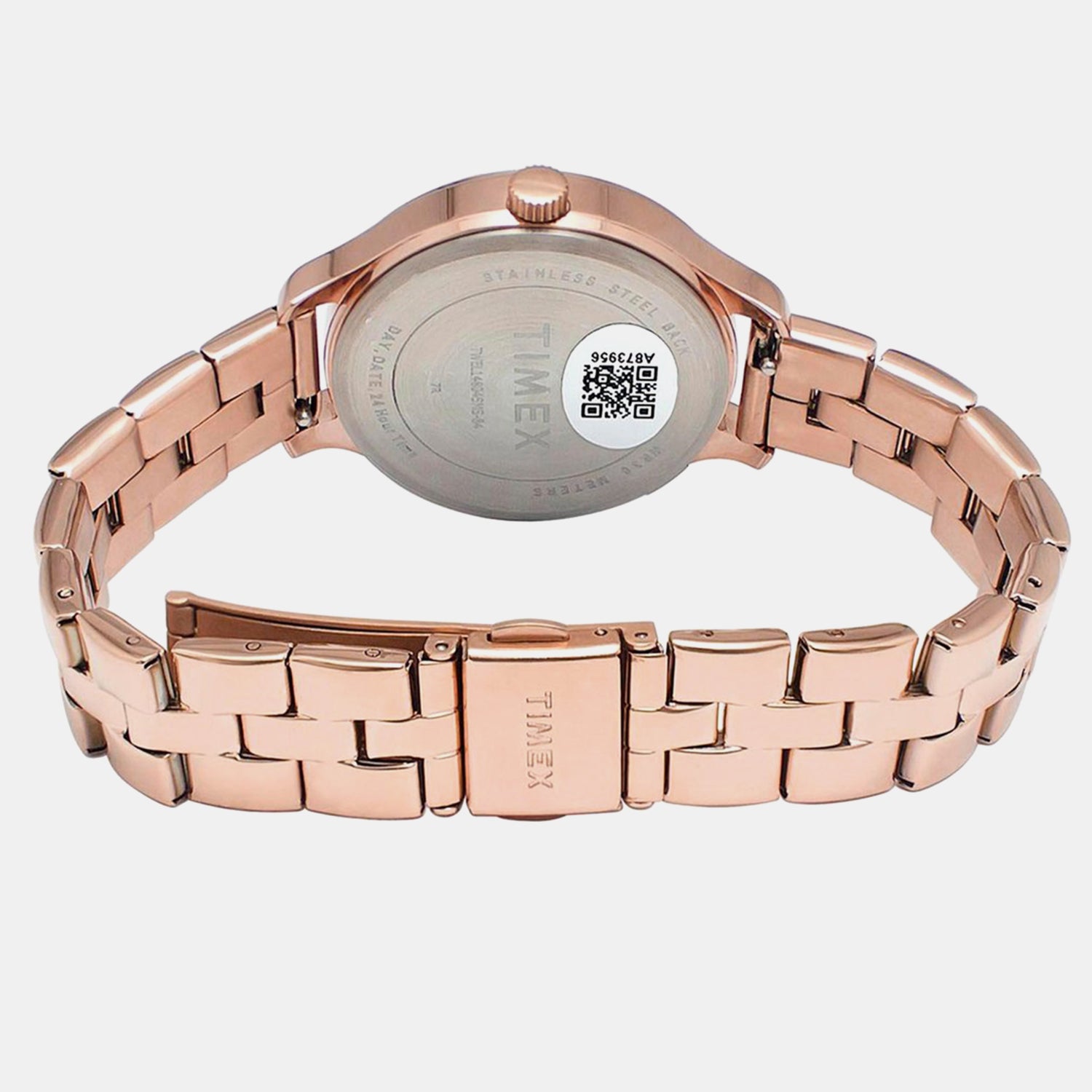 Fashion Women Quartz Dial Chronograph Stainless Steel Watch TWEL14804