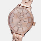 Fashion Women Quartz Dial Chronograph Stainless Steel Watch TWEL14804