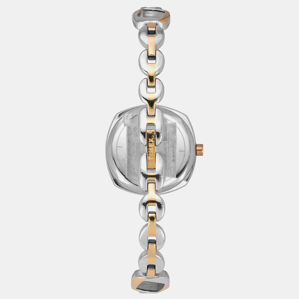 Fria Women Quartz Dial Analog Brass Watch TWEL15002