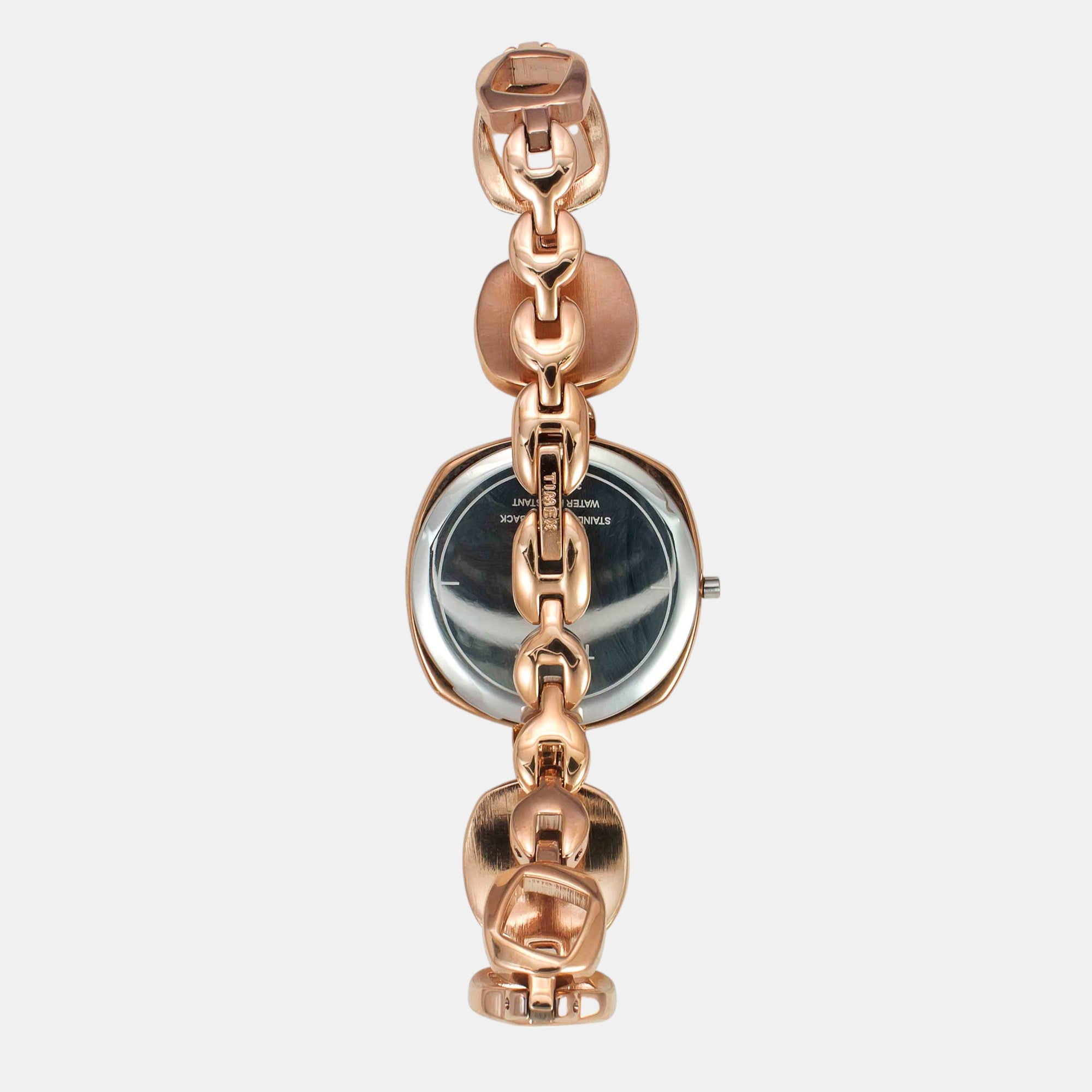 Fria Women Quartz Mother Of Pearl Dial Analog Brass Watch TWEL15006