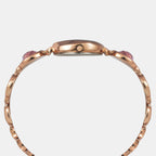 Fria Women Quartz Mother Of Pearl Dial Analog Brass Watch TWEL15006