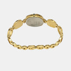 Fria Women Quartz Mother Of Pearl Dial Analog Brass Watch TWEL15007