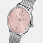 Fashion Women Quartz Dial Analog Stainless Steel Watch TWEL15600