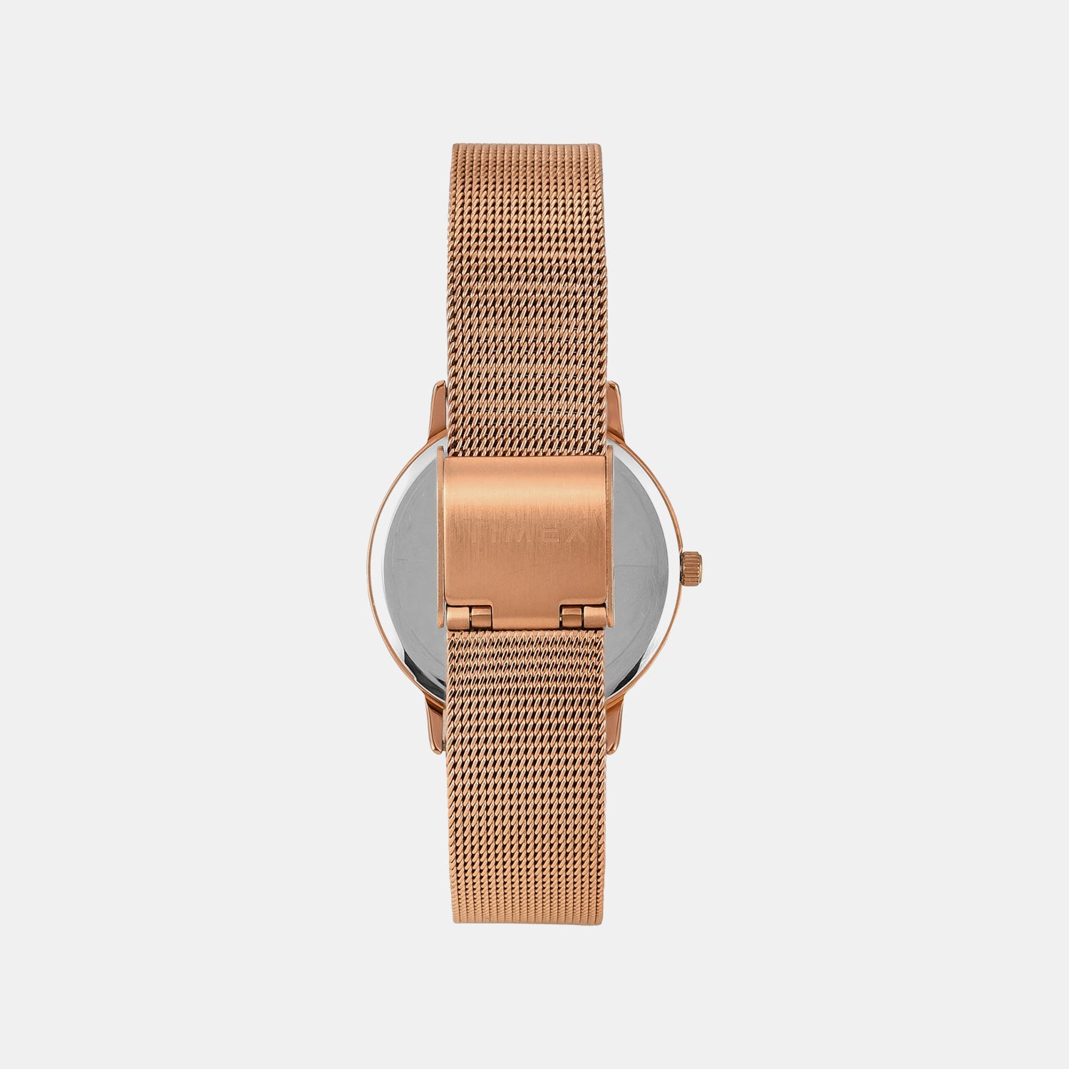 Women Quartz Blue Dial Analog Mesh Watch TWEL15610