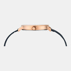 Fashion Women Quartz Black Dial Analog Stainless Steel Watch TWEL15611