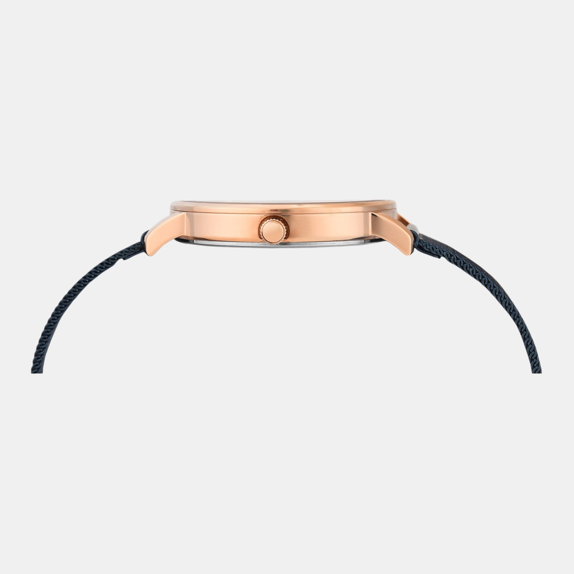 Fashion Women Quartz Black Dial Analog Stainless Steel Watch TWEL15611