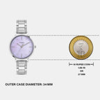 Classics Women Quartz Dial Analog Stainless Steel Watch TWEL15806