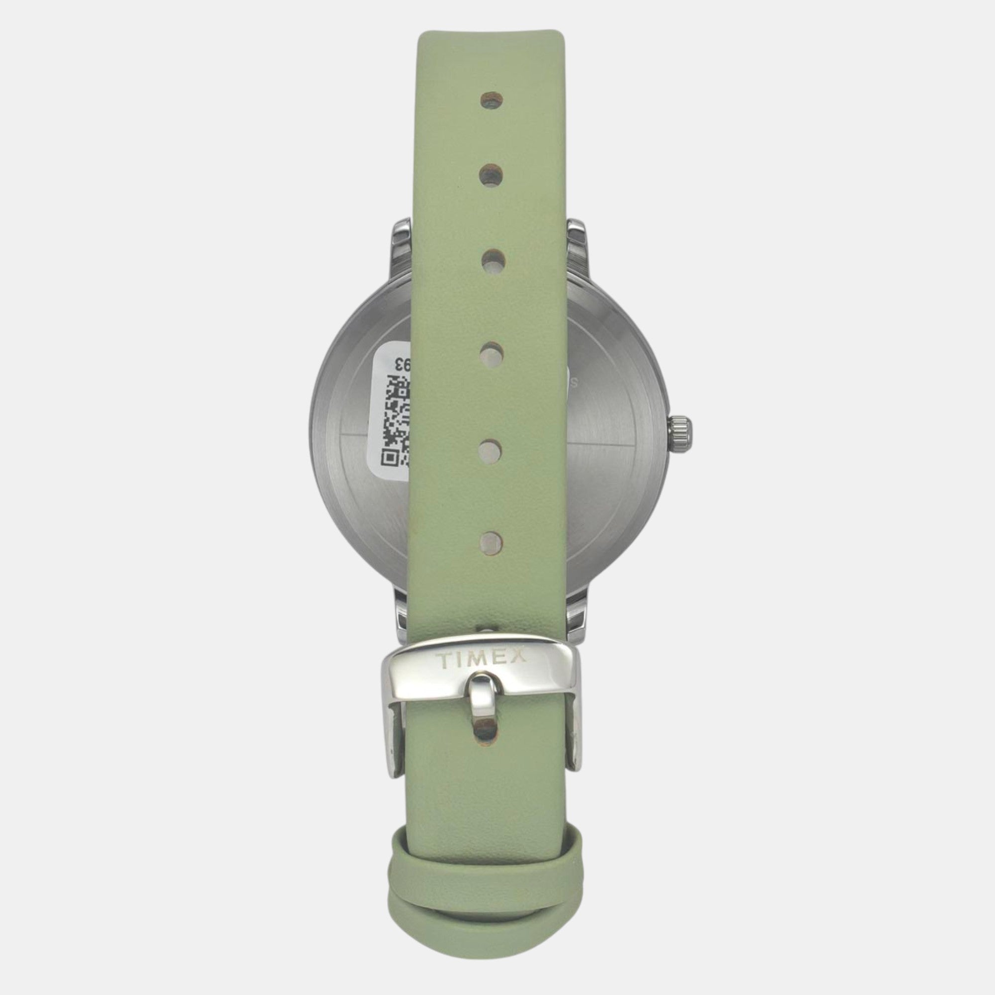 Classics Women Quartz Silver Dial Analog Leather Watch TWEL15815