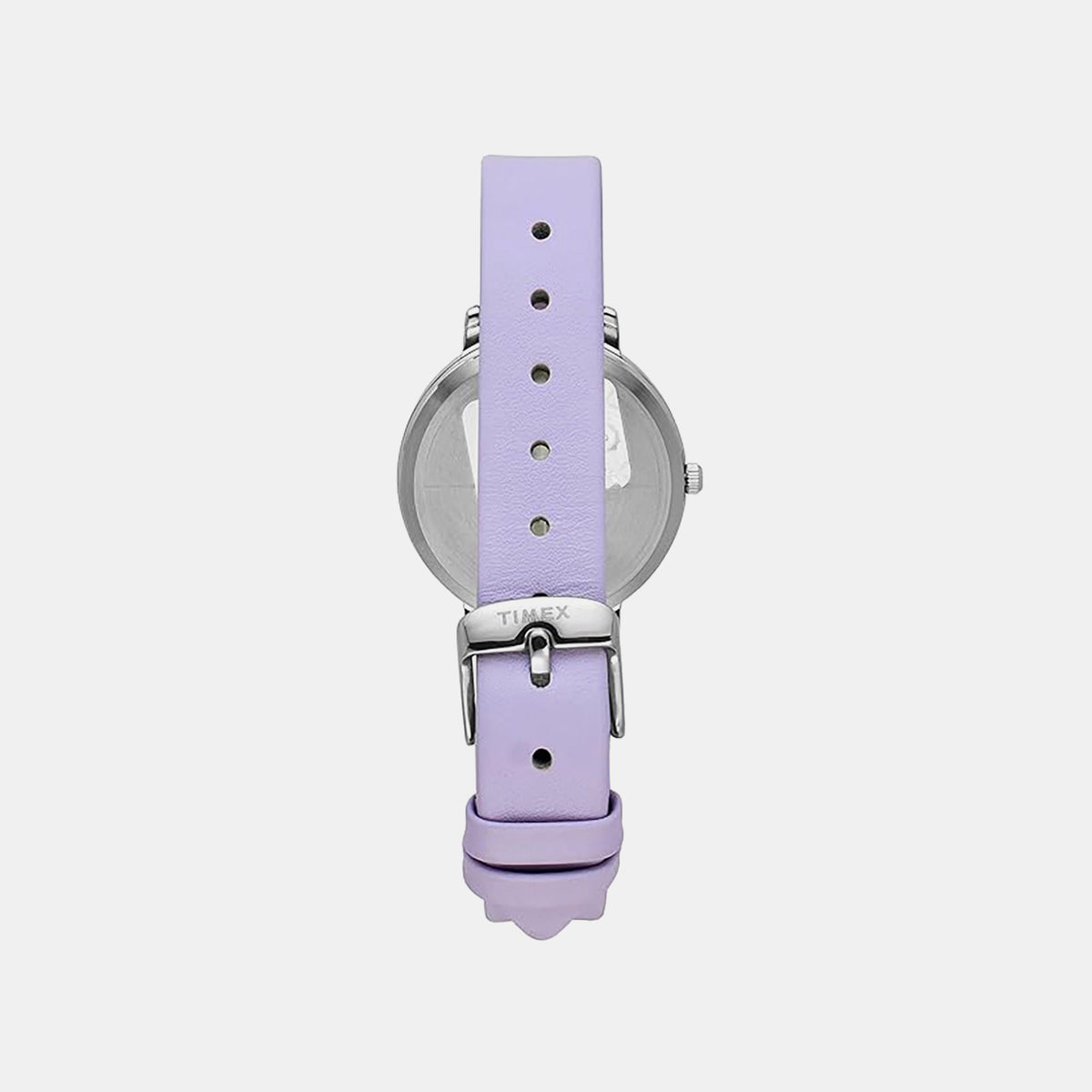 Trendline Women Quartz Lavender Dial Analog Leather Watch TWEL15820