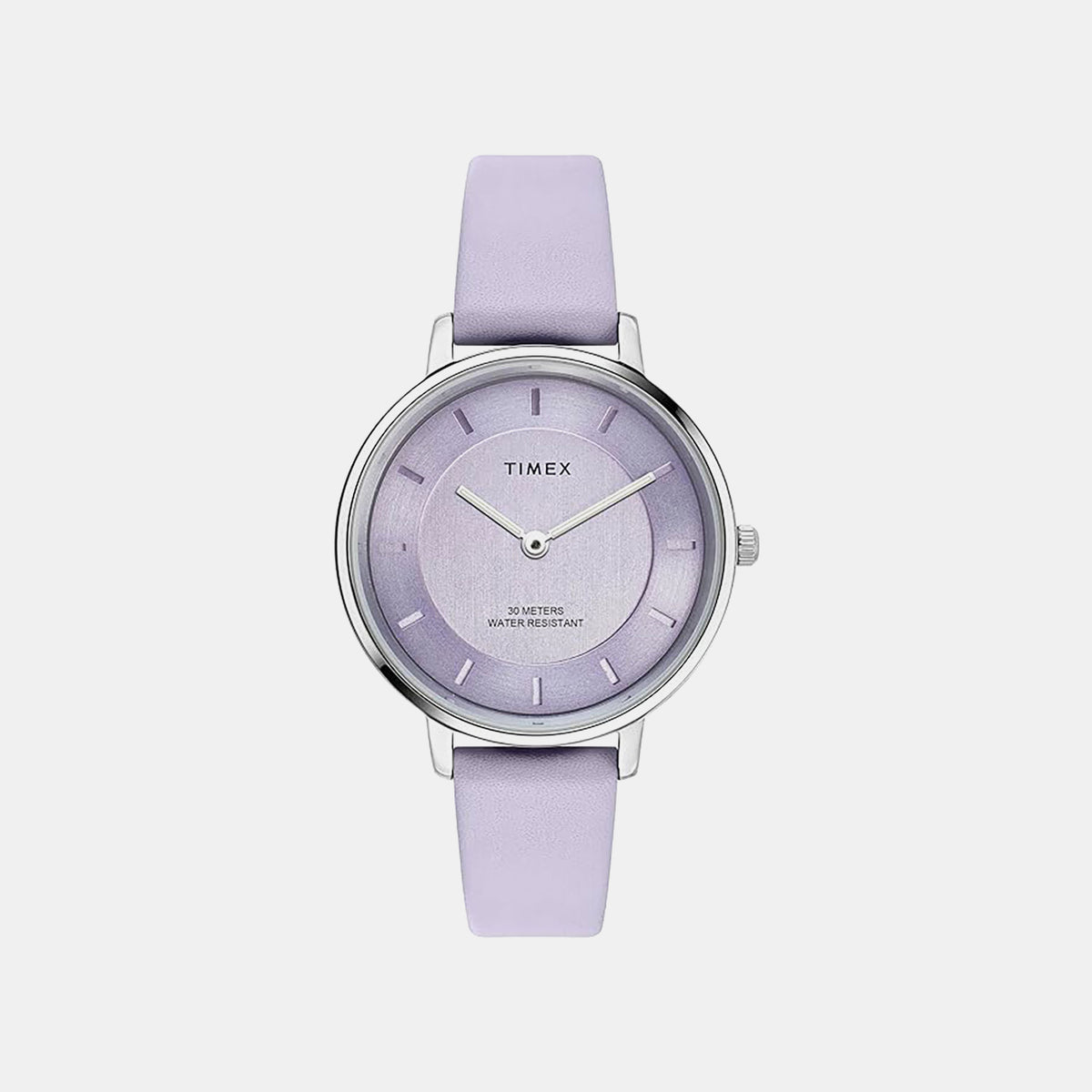 Trendline Women Quartz Lavender Dial Analog Leather Watch TWEL15820