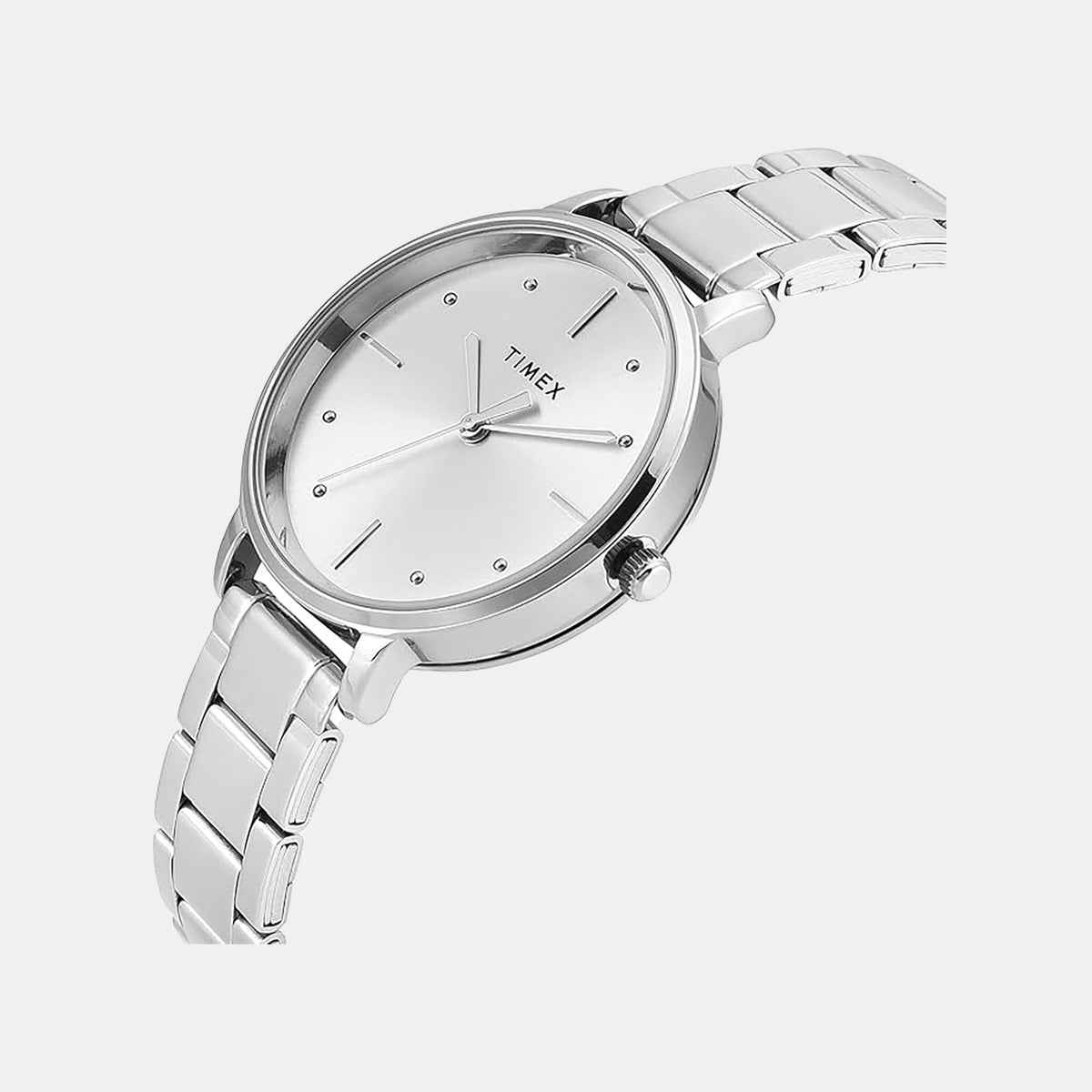 Trendline Women Quartz Silver Dial Analog Stainless Steel Watch TWEL15823