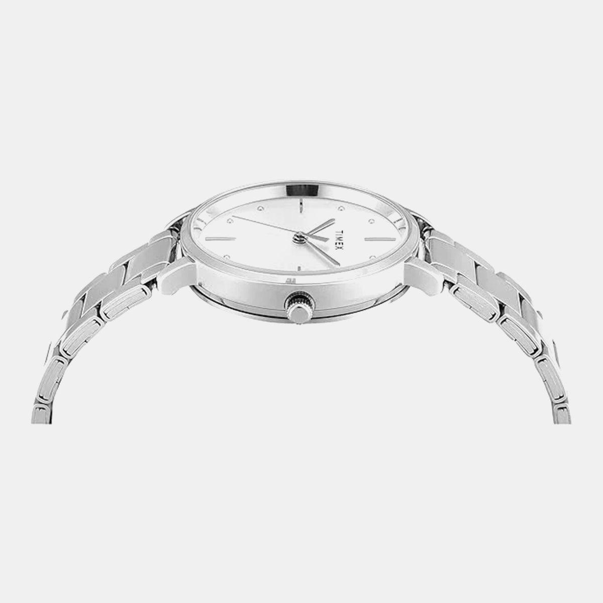 Trendline Women Quartz Silver Dial Analog Stainless Steel Watch TWEL15823