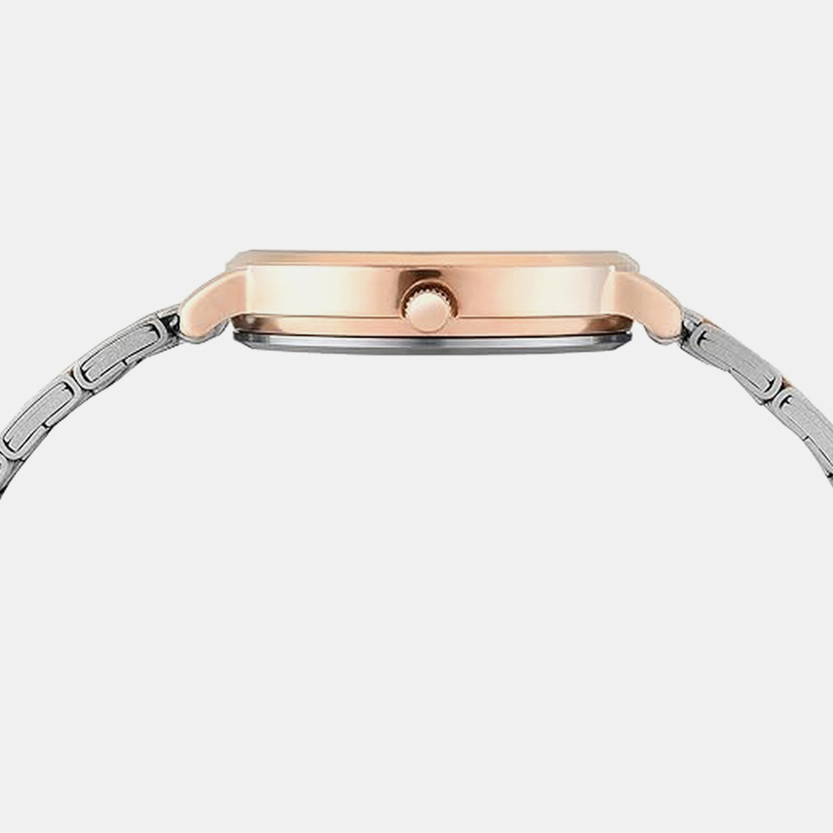 Trendline Women Quartz Rose Gold Dial Analog Stainless Steel Watch TWEL15826