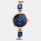 Fria Women Quartz Mother Of Pearl Dial Analog Brass Watch TWEL15904