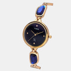 Fria Women Quartz Mother Of Pearl Dial Analog Brass Watch TWEL15904