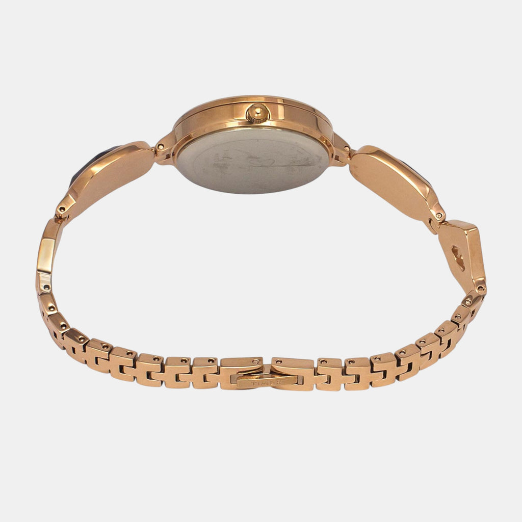 Fria Women Quartz Mother Of Pearl Dial Analog Brass Watch TWEL15904