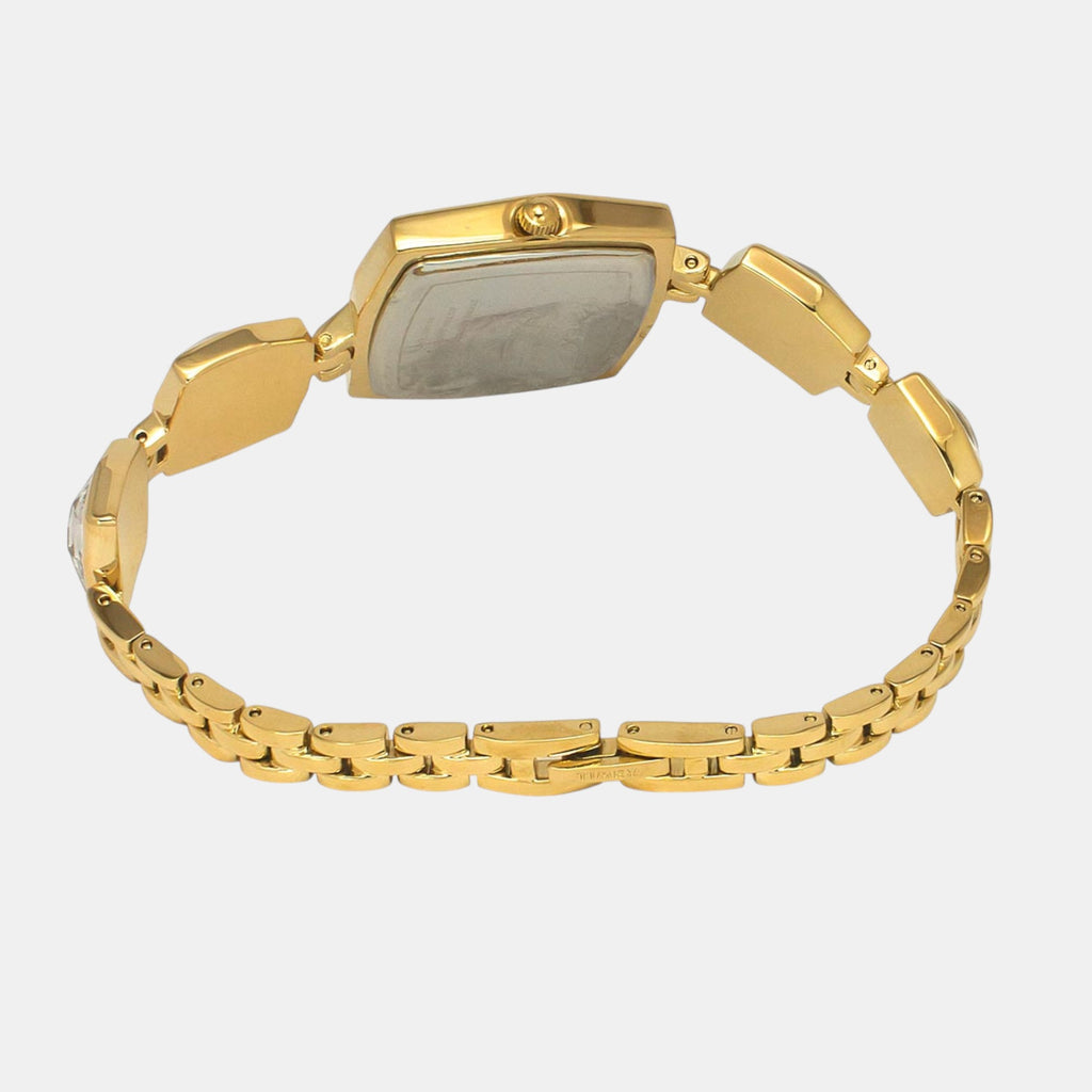 Fria Women Quartz Mother Of Pearl Dial Analog Brass Watch TWEL16104