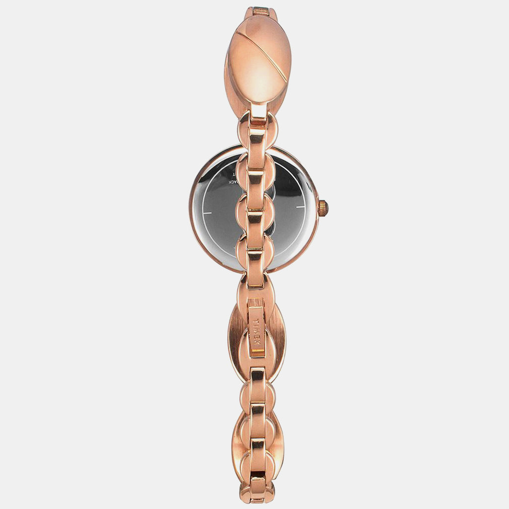 Fria Women Quartz Dial Analog Brass Watch TWEL16302