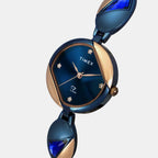 Fria Women Quartz Dial Analog Brass Watch TWEL16304