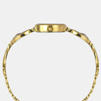 Fria Women Quartz Mother Of Pearl Dial Analog Brass Watch TWEL16305