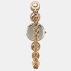 Fria Women Quartz Dial Analog Brass Watch TWEL16402