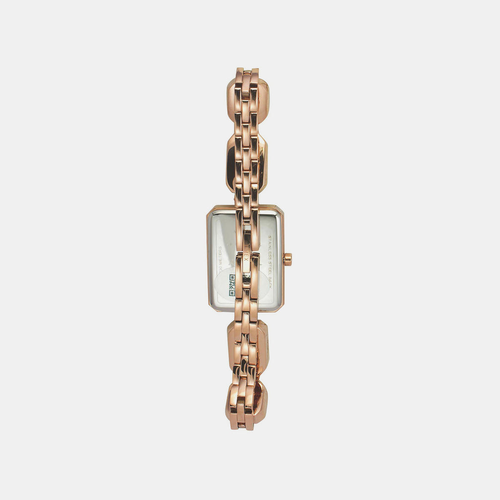 Fria Women Quartz Dial Analog Brass Watch TWEL16901