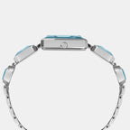 Fria Women Quartz Blue Dial Analog Brass Watch TWEL16904