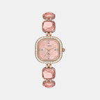 Fria Women Quartz Mother Of Pearl Dial Analog Brass Watch TWEL17101