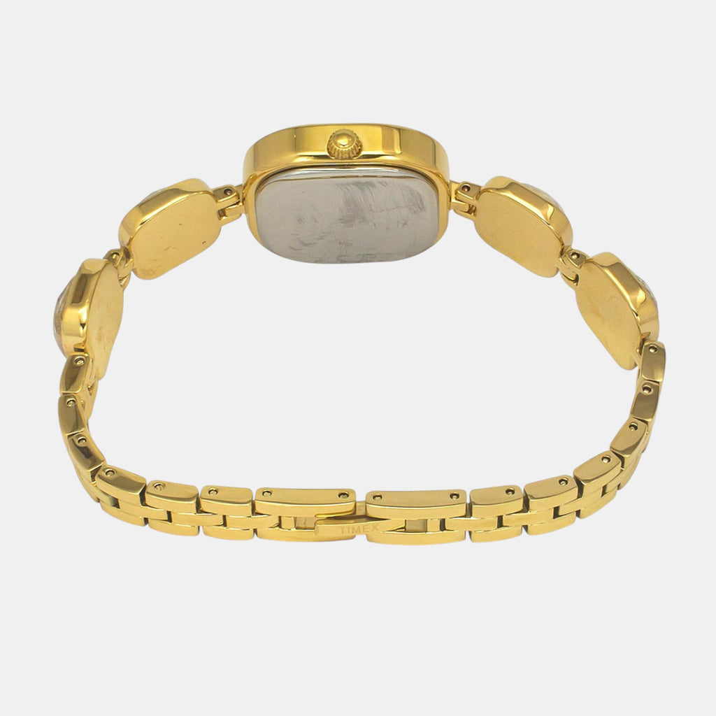 Fria Women Quartz Mother Of Pearl Dial Analog Brass Watch TWEL17106