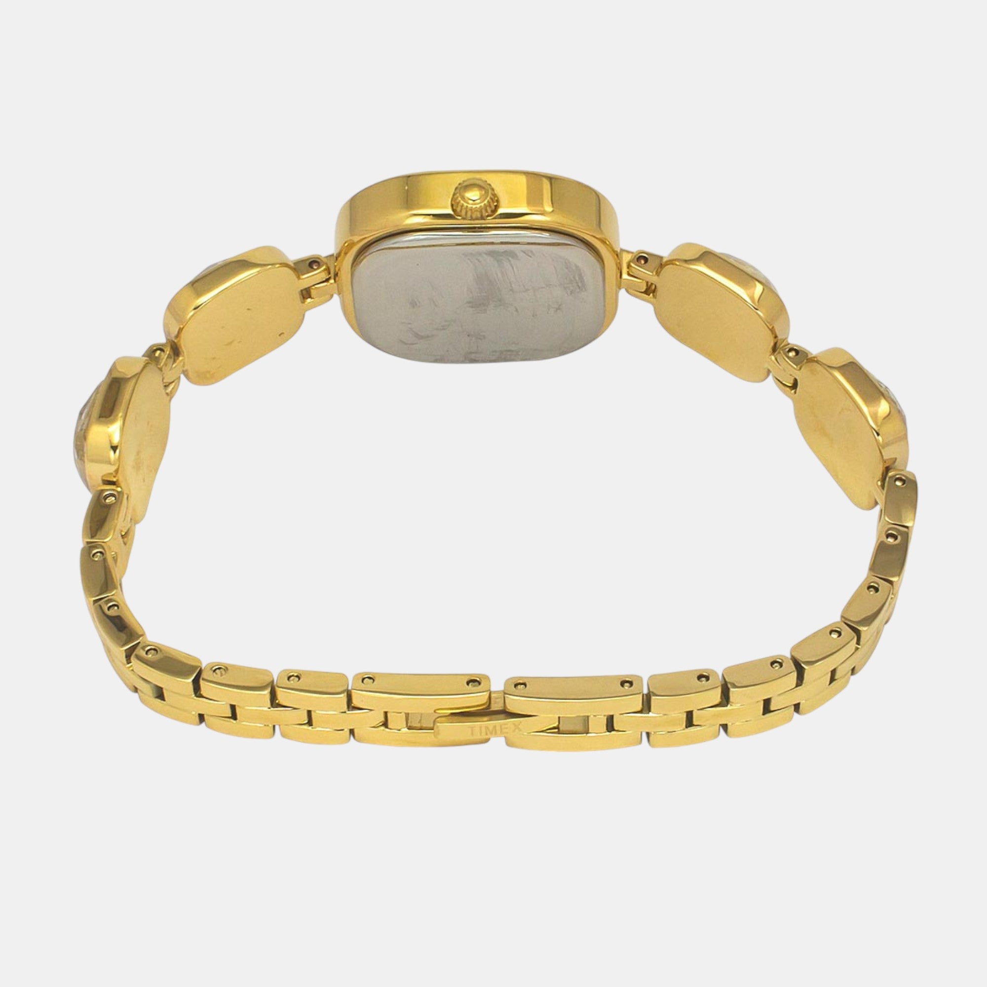 Fria Women Quartz Mother Of Pearl Dial Analog Brass Watch TWEL17106