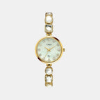 Fria Women Quartz Dial Analog Brass Watch TWEL17304