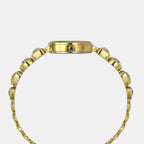 Fria Women Quartz Mother Of Pearl Dial Analog Brass Watch TWEL17304