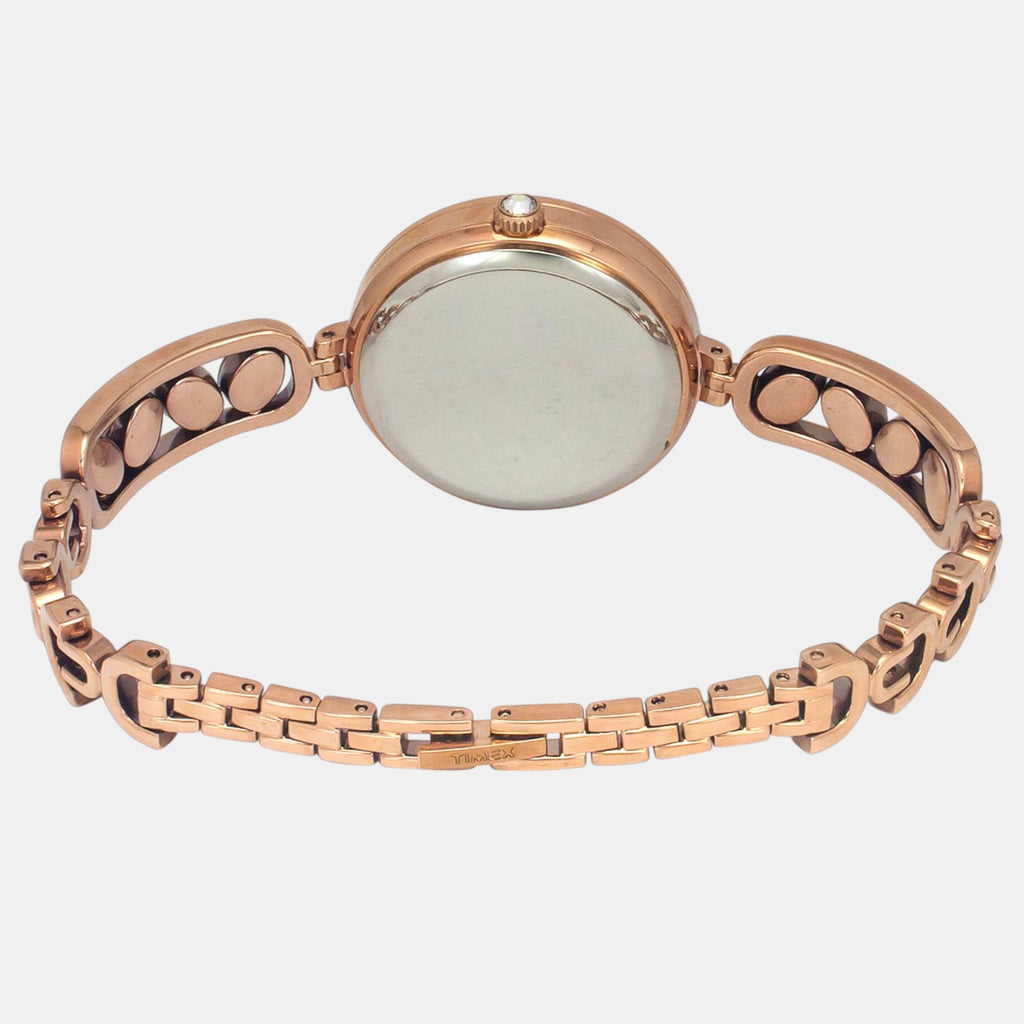 Fria Women Quartz Blue Dial Analog Brass Watch TWEL17604