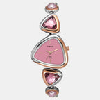 Fria Women Quartz Dial Analog Brass Watch TWEL17700