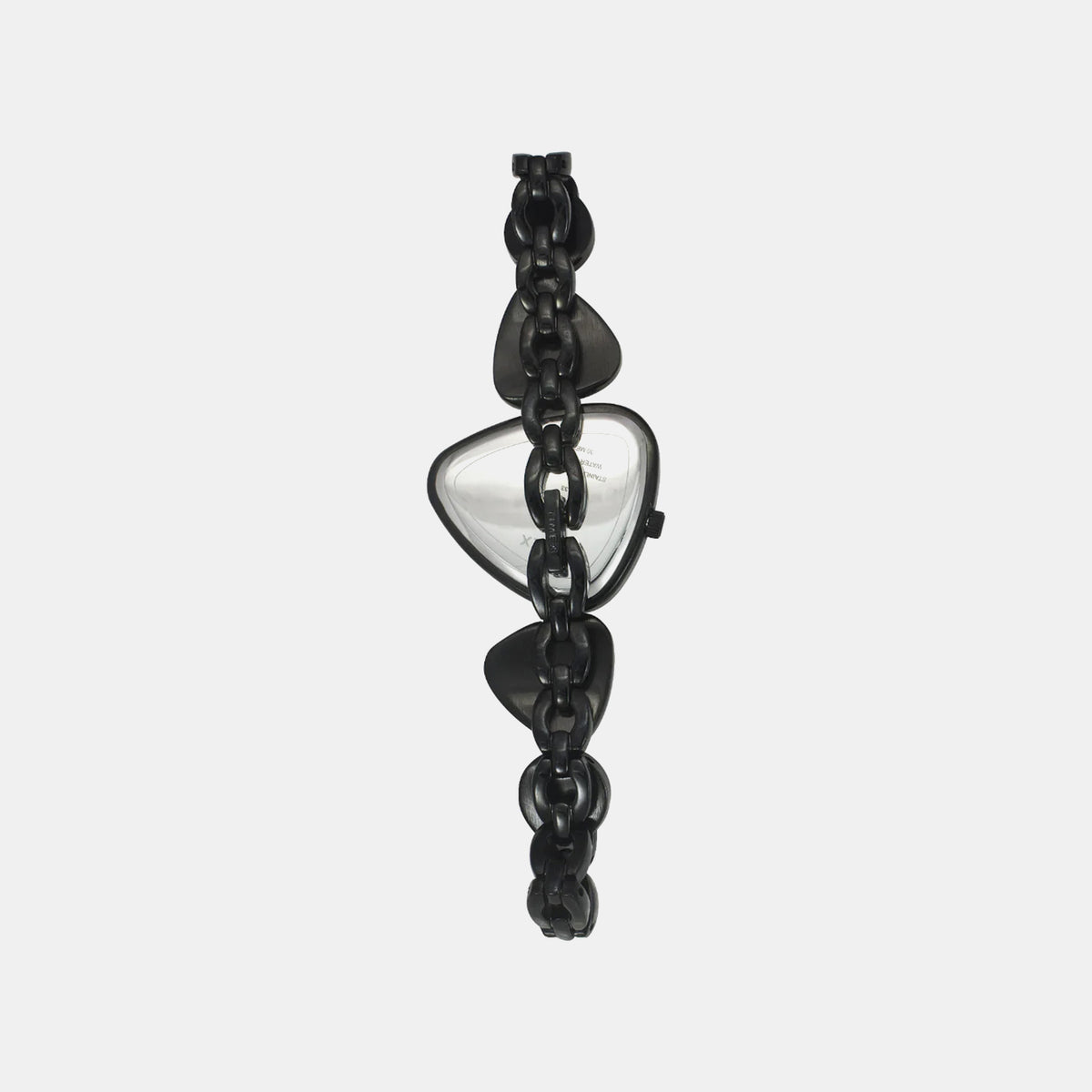 Fria Women Quartz Black Dial Analog Brass Watch TWEL17701
