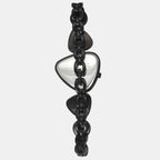 Fria Women Quartz Black Dial Analog Brass Watch TWEL17701