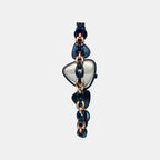 Fria Women Quartz Blue Dial Analog Brass Watch TWEL17702