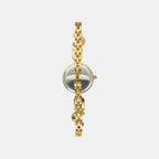 Fria Women Quartz Dial Analog Brass Watch TWEL17800