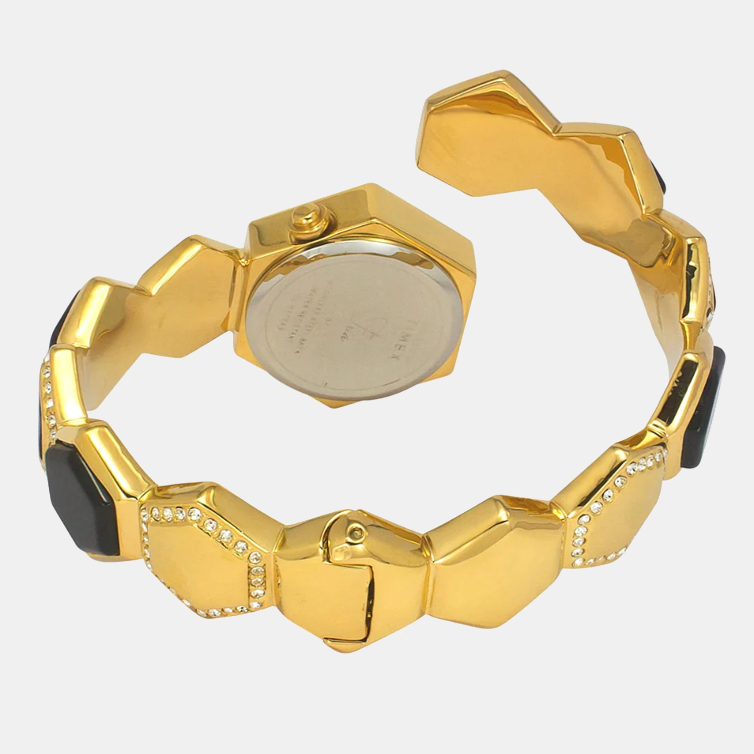 Timex Brass Hexagon watch