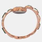 Fria Women Quartz Green Dial Analog Brass Watch TWEL17901