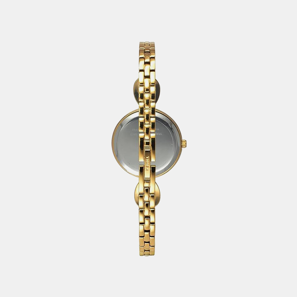 Fria Women Quartz Dial Analog Brass Watch TWEL18104